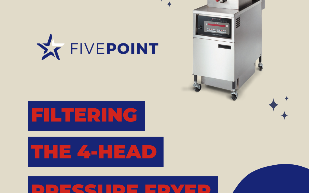 Filter your Henny Penny 4 head fryer in 5 easy steps